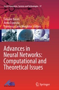 Cover: Advances in Neural Networks: Computational and Theoretical Issues - Springer