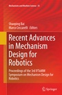 Cover: Recent Advances in Mechanism Design for Robotics - Springer