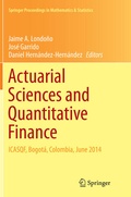 Cover: Actuarial Sciences and Quantitative Finance - Springer