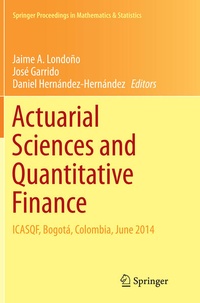 Bild vergrößern Bild: Actuarial Sciences and Quantitative Finance - Springer
