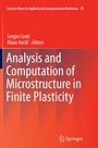 Cover: Analysis and Computation of Microstructure in Finite Plasticity - Springer