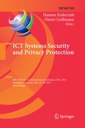 Cover: ICT Systems Security and Privacy Protection - Springer