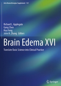 Enlarge image Cover: Brain Edema XVI - Springer