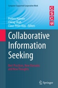 Cover: Collaborative Information Seeking - Springer