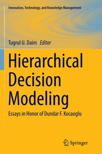 Enlarge image Cover: Hierarchical Decision Modeling - Springer