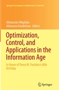 Cover: Optimization, Control, and Applications in the Information Age - Springer