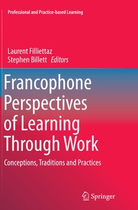 Enlarge image Cover: Francophone Perspectives of Learning Through Work - Springer