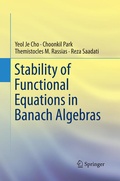 Cover: Stability of Functional Equations in Banach Algebras - Springer