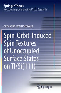 Abbildung von: Spin-Orbit-Induced Spin Textures of Unoccupied Surface States on Tl/Si(111) - Springer