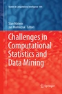 Cover: Challenges in Computational Statistics and Data Mining - Springer