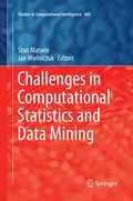 Cover: Challenges in Computational Statistics and Data Mining - Springer