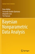 Cover: Bayesian Nonparametric Data Analysis - Springer