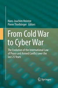Enlarge image Cover: From Cold War to Cyber War - Springer