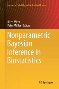Enlarge image Cover: Nonparametric Bayesian Inference in Biostatistics - Springer