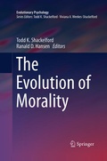 Cover: The Evolution of Morality - Springer