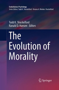 Enlarge image Cover: The Evolution of Morality - Springer