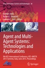 Cover: Agent and Multi-Agent Systems: Technologies and Applications - Springer