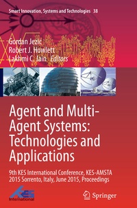 Enlarge image Cover: Agent and Multi-Agent Systems: Technologies and Applications - Springer