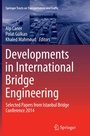 Cover: Developments in International Bridge Engineering - Springer