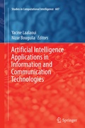 Cover: Artificial Intelligence Applications in Information and Communication Technologies - Springer
