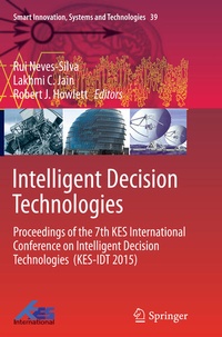 Enlarge image Cover: Intelligent Decision Technologies - Springer