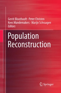 Enlarge image Cover: Population Reconstruction - Springer