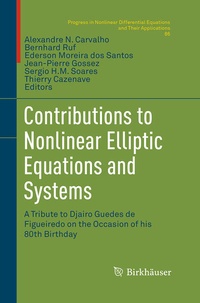 Enlarge image Cover: Contributions to Nonlinear Elliptic Equations and Systems - Birkhäuser