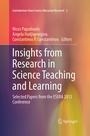Cover: Insights from Research in Science Teaching and Learning - Springer