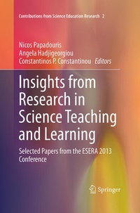 Enlarge image Cover: Insights from Research in Science Teaching and Learning - Springer