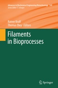 Cover: Filaments in Bioprocesses - Springer