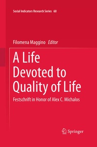 Enlarge image Cover: A Life Devoted to Quality of Life - Springer
