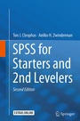 Cover: SPSS for Starters and 2nd Levelers - Springer