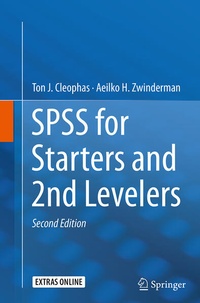 Enlarge image Cover: SPSS for Starters and 2nd Levelers - Springer
