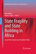 Cover: State Fragility and State Building in Africa - Springer