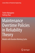 Cover: Maintenance Overtime Policies in Reliability Theory - Springer