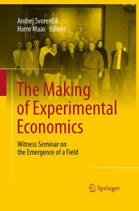 Enlarge image Cover: The Making of Experimental Economics - Springer