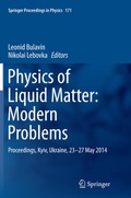 Cover: Physics of Liquid Matter: Modern Problems - Springer