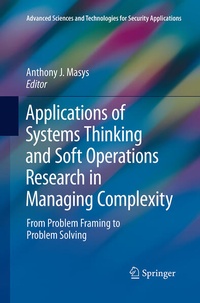 Bild vergrößern Bild: Applications of Systems Thinking and Soft Operations Research in Managing Complexity - Springer
