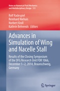 Cover: Advances in Simulation of Wing and Nacelle Stall - Springer