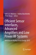 Cover: Efficient Sensor Interfaces, Advanced Amplifiers and Low Power RF Systems - Springer