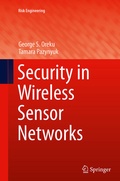 Cover: Security in Wireless Sensor Networks - Springer