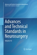Cover: Advances and Technical Standards in Neurosurgery - Springer