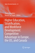 Cover: Higher Education, Stratification, and Workforce Development - Springer