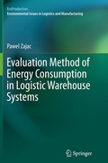Cover: Evaluation Method of Energy Consumption in Logistic Warehouse Systems - Springer