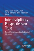 Cover: Interdisciplinary Perspectives on Trust - Springer