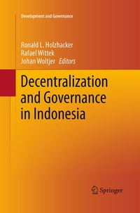 Bild: Decentralization and Governance in Indonesia - Springer