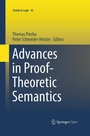 Cover: Advances in Proof-Theoretic Semantics - Springer