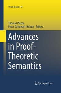 Enlarge image Cover: Advances in Proof-Theoretic Semantics - Springer