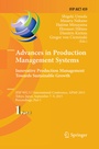 Cover: Advances in Production Management Systems: Innovative Production Management Towards Sustainable Growth - Springer