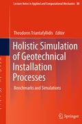 Cover: Holistic Simulation of Geotechnical Installation Processes - Springer